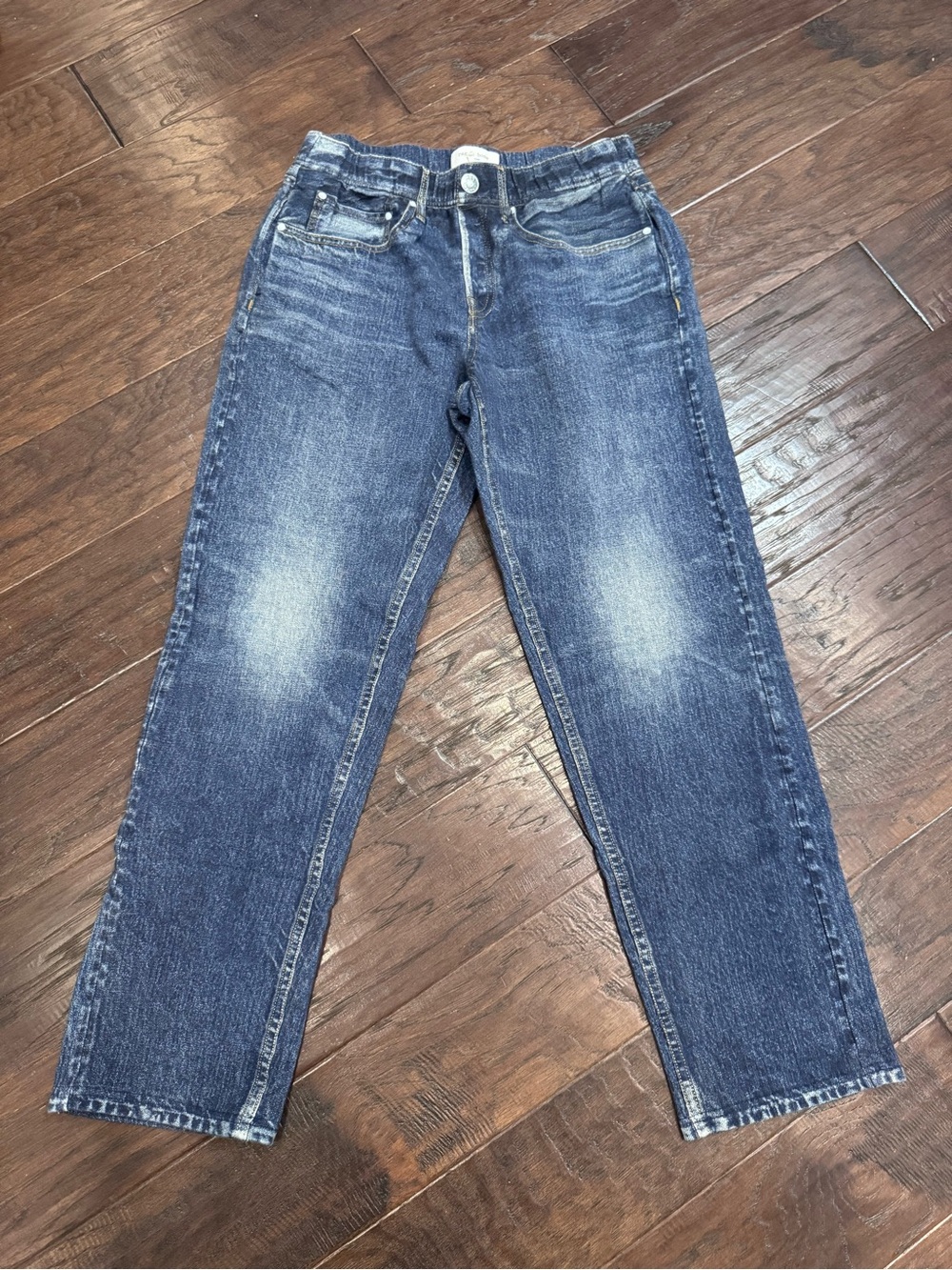 rag & bone Women's Straight Leg Jeans - Medium Blue Wash